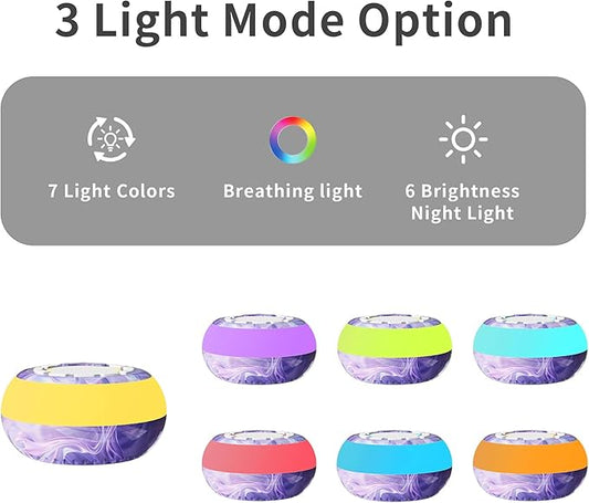 Sound Machine Soothing Sounds, White Noise Machine for Sleeping, Noise Machine for Baby, Sleep Sound Machine for Adults, Portable White Noise Sound Machine for Sleeping Adults (LP)