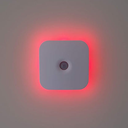emagine A Sleep Aid Red LED Motion Sensor Portable Rechargeable Night Light Motion Activated Auto Sensor, Promotes melatonin Production and Healthy Sleep, ON-Off-Auto-Brightness Toggle, 2-Pack (Red)