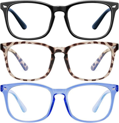 hunsquer Blue Light Glasses for Woman/Men Computer Blue Light Glasses