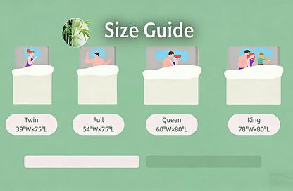 Bamboo Mattress Topper Full Size with Deep Pocket 1700 GSM Fill Cooling Shredded Memory Foam Mattress Pad Rayon Derived from Bamboo, Ideal for Side Sleepers, Back Pain, Hot Sleepers