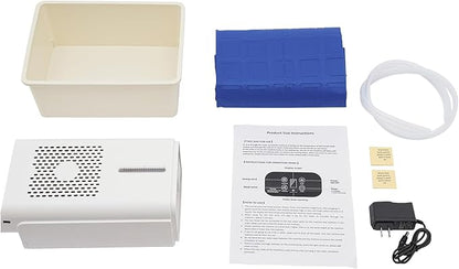 Bed Cooling System, Mattress Cooling Bed Pad, 63 * 27.5in Single Size Water Bed Cooler, with LCD and Low Noise, Ideal for Bedroom, Student Dorm, Home