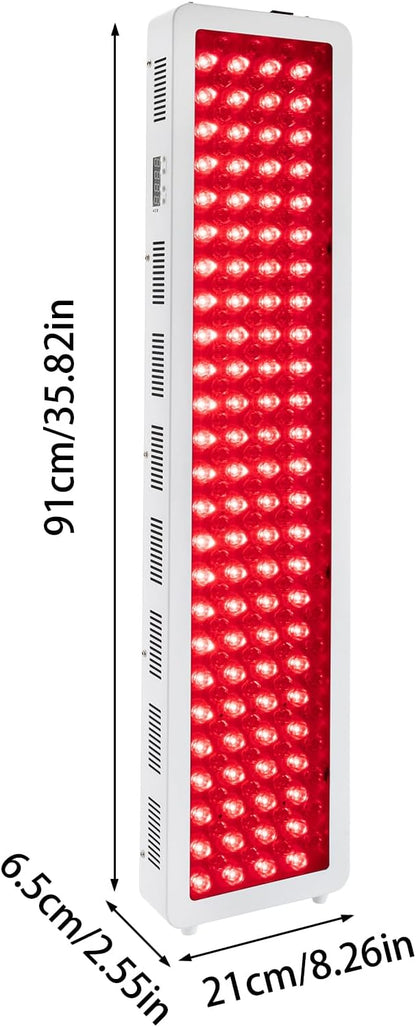 CNCEST Infrared Red Light Lamp, 1000w Red Light Near Infrared Light Panel, 660nm 850nm Led Red Lights Ther-Apy Lamp, for Improve Sleep,Muscl Relief,Skin Health,Anti-A-ging