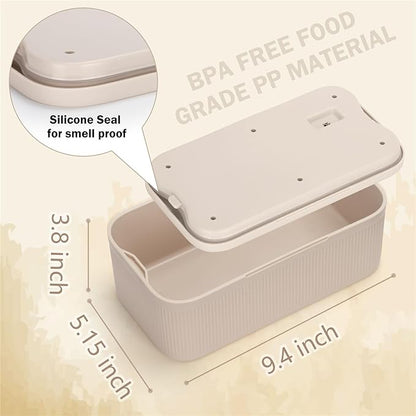 Small Medicine Lock Box with Code for Snacks, Medicine, Mobile Phone Storage, Phone Lock Box Video Games,Social Media,Snacks Cravings,Self-Control Lockable Storage Box, Phone Locker Locking Container