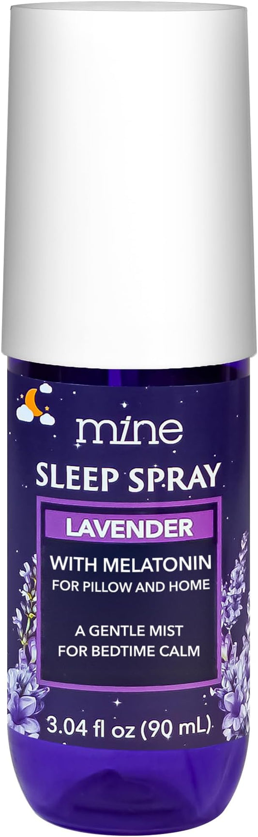 Lavender Sleep Spray with Melatonin - Relaxing Gifts for Teen Girls and Women – Natural Pillow Mist for Sleep, Calming Bed Spray for Adults