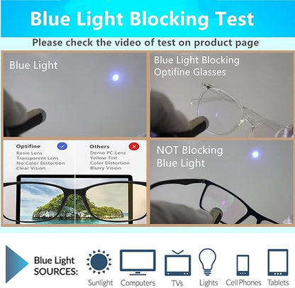 Reading Glasses Anti Blue Light Blocking Reader Oversized Frame for Women Men for Mid Big Face Anti Eyestains