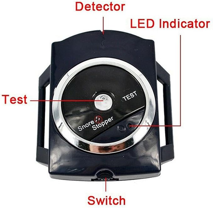 Electric Sleep Anti-Snore Wristband, Output Intensity 180 UA, Working Time 8 H, Comfortable and Breathable, for Office, Airplanes, Cars, and Trains