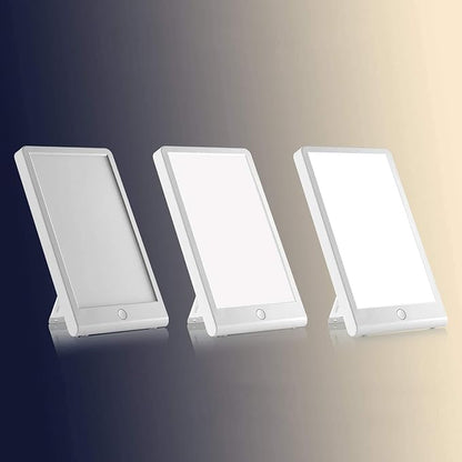 Light Therapy Lamp, UV-Free 10000 Lux Light, Touch Control, Adjustable Brightness Levels, 4 Timer Function, for Home/Office Use