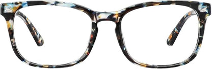 Reading Glasses for Women Men - Blue Light Blocking UV Filter Readers, Anti Eyestrain Eyeglasses