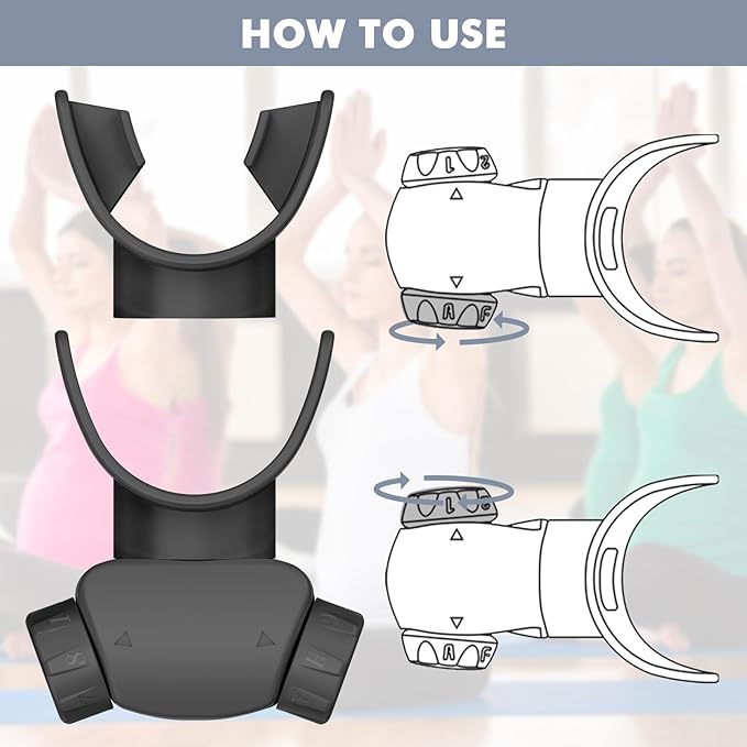 Breathing Exercise Device, Compact Guided Breathing Exercise Device for Sports, Performers, Singers, Hikers, Yoga, Mountain Climbers