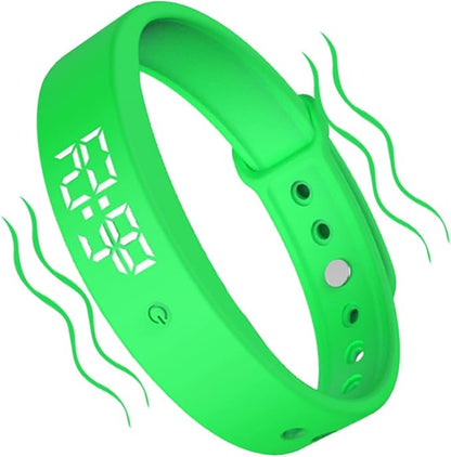 Alarm Vibrating Watch, Alarm Reminder Watch, Silent Vibrating Timer Clock, 3 Alarms Daily Organizer Timer for Adults/Men/Women/Teens/Elderly