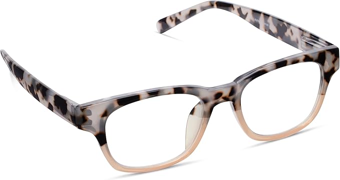 Peepers by PeeperSpecs Women's Layover Square Blue Light Blocking Reading Glasses