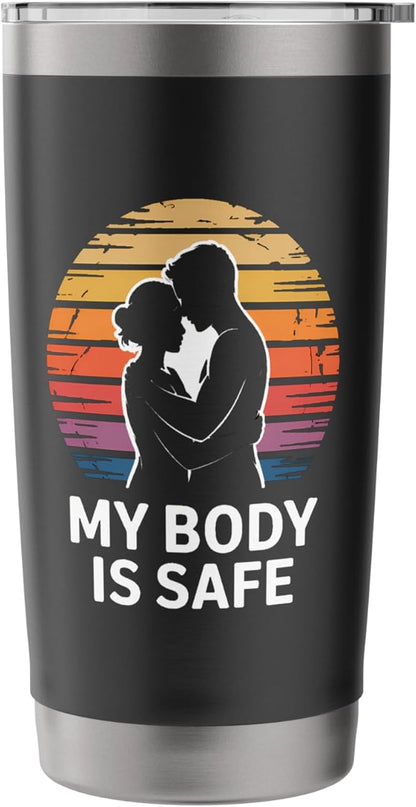 Breathing Relaxation Stress Relief Vagus Nerve Stimulation Stainless Steel Insulated Tumbler