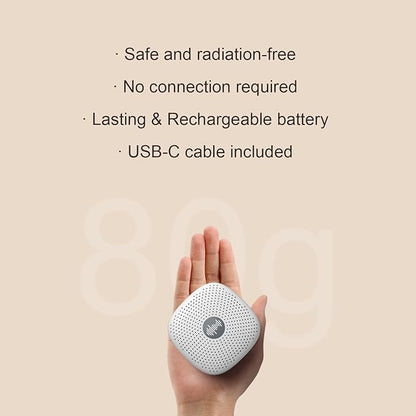 White Noise Machine,Portable Sound Machine for Baby Adult,21Soothing Sound,Auto-Off Timer,Noise Canceling for Office & Sleeping, Compact Size for Home,Travel,Registry,White