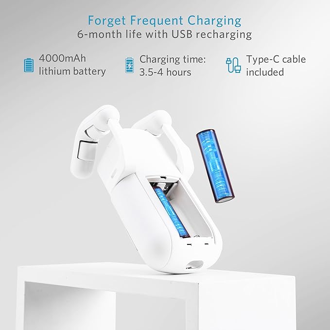 Automatic Curtain Opener Smart Electric: Remote Control Motorized Curtain Robot for Bedroom Living Room Window - No WiFi Needed - 20KG Load/ 6-Month Battery for Home/Office/Nursery