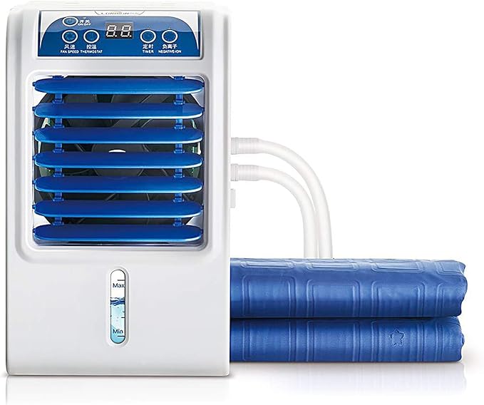 Mattress Cooler System, Bed Jet Water Bed Conditioners Keep Room Cool in Summer Cooling Solutions for Home, Dorm,Single 70x160cm