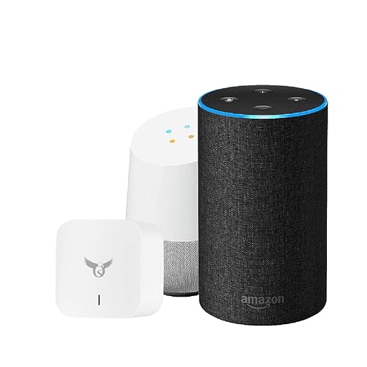 Smart Gateway, Support Multiple Types of Button/Switch, Wireless Bluetooth Control, No Wiring Needed, Timer and App Integration, Google/Alexa Compatible, White