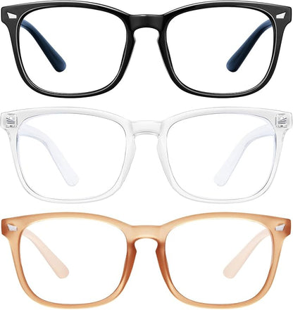 hunsquer Blue Light Glasses for Woman/Men Computer Blue Light Glasses