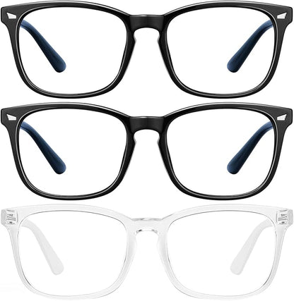 hunsquer Blue Light Glasses for Woman/Men Computer Blue Light Glasses