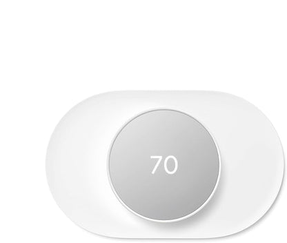 Google Nest Thermostat - Smart Thermostat for Home - Programmable Wifi Thermostat & Trim Kit - Made for the Nest Thermostat - Programmable Wifi Thermostat Accessory - Snow