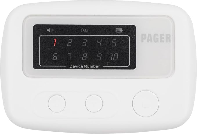 Vive Wireless Caregiver Pager - Nurse Alert for Dementia Patients - Smart Portable Medical System for Caretaker - Connects to Call Button, Door, Window, Bed, Chair, Floor Alarm Pads
