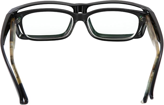 100% Fitover Blue Light Blocking Glasses - Better Sleep Eye Strain Protection - Computer Gaming Women Men