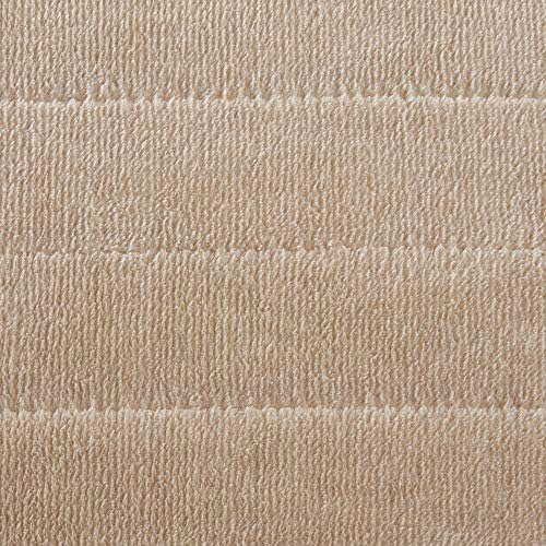 Beautyrest Wearable Electric Poncho Wrap Blanket, Ultra Soft Sherpa & Berber Fleece Heated Throw with Low EMF, UL Certified & OEKO-TEX, 3 Heat Settings & 2 Hour Auto Shutoff, Gift-Ready, 50"x64",Tan
