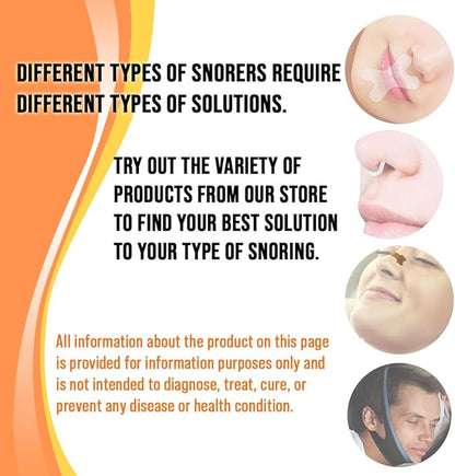 Mobi Lock Magnetic Nasal Clip (Pack of 12) - Silicone Nose Clip - A Simple Solution for Nasal Snorers - Reusable Snoring Device to Enjoy a Peaceful Night's Sleep