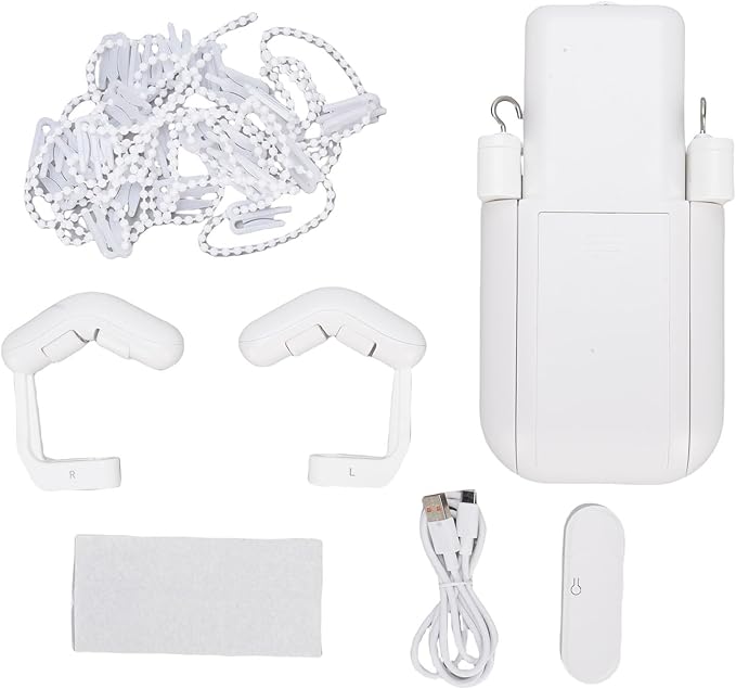 Automatic Curtain Opener, Remote Control Smart Curtain with App Timer Voice Control, Upgraded High Performance Motor for T Track U Rail Roman Rod