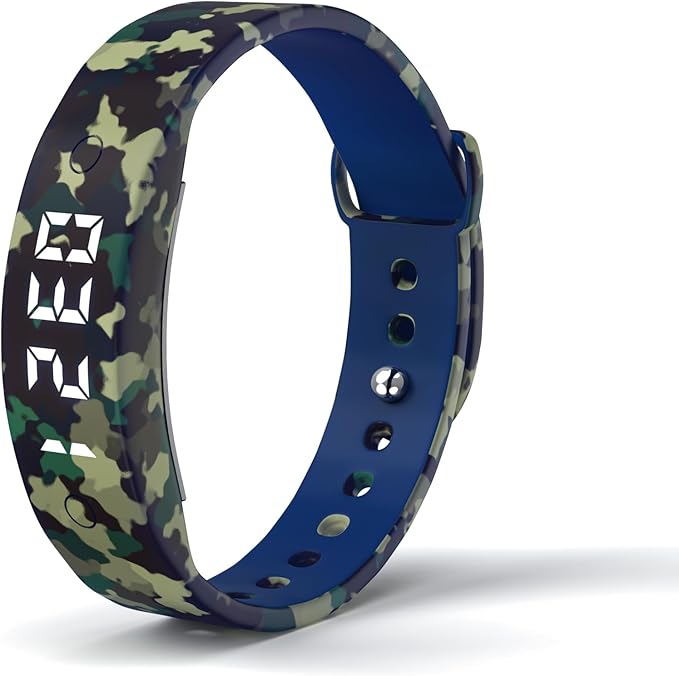 Vibrating Alarm Reminder Watch, Silent Alarm Wristband up to 15 Personal Alarms or Pill Reminders per Day