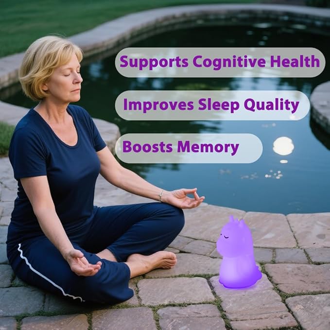 Breathing Loong Guided Visual Breathing Light for Mindfulness Relief | Relaxation Tool | Focus Meditation Device & Calming Night Light | Ideal for All Ages, Home & School Use (Loong)