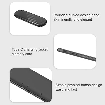 Dpofirs Pillow Speaker Bluetooth Sleep Headphones for Man and Women, Mini Deep Bass Stereo Conduction Pillow Speaker for Home Travel Sunbathing Camping Solutions for Insomnia