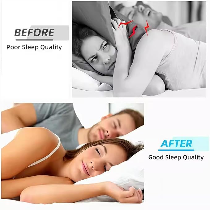 Anti snoring Devices,Effective snoring Solution,Silicone Nose Clip, Breathing Stop snoring,Enjoy a Comfortable and Quieter Sleep,White Medium 8pcs