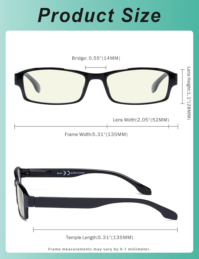 Eyekepper 4-pack Reading Glasses Blue Light Blocking Women Cat Eye Readers