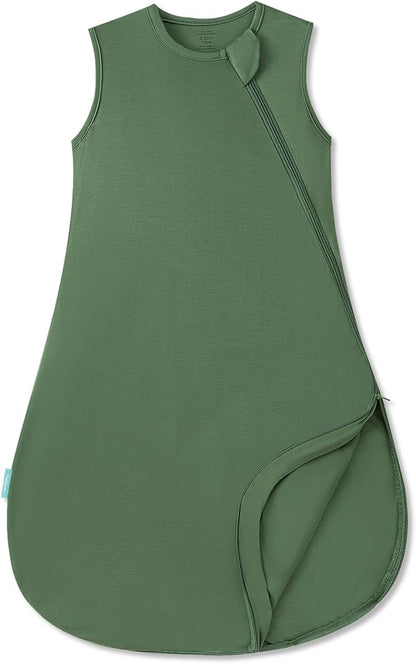 PurComfy Supersoft Sleep Sack 0.5 TOG, Premium Bamboo Viscose Sleeping Bag Thin Baby Wearable Blanket 2-Way Zipper Sleep Sack