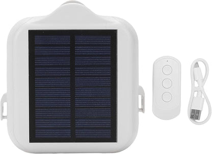 GOWENIC Automatic Curtain Opener, Solar Powered Smart Curtain with App and Timer, Compatible with Voice Assistant, for Roman Pole U Shape I Beam Tracks
