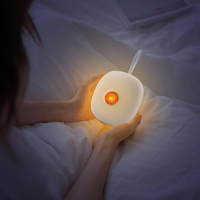 Vibrating Alarm Clock for Heavy Sleepers, Bed Shaker Under Pillow with Dual Alarms and 3 Levels Vibration Adjustable, Portable Digital Alarm Clock with Flashing Light for Travel