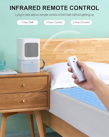 Water Cooling Mattress Pad, Bed Cooling System, Portable Bed Chiller with Remote, Cool Sleep (63"×27.55")