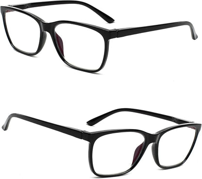 SIGVAN Ladies Reading Glasses Blue Light Blocking Spring Hinge Fashion Pattern Print Eyeglasses for Women