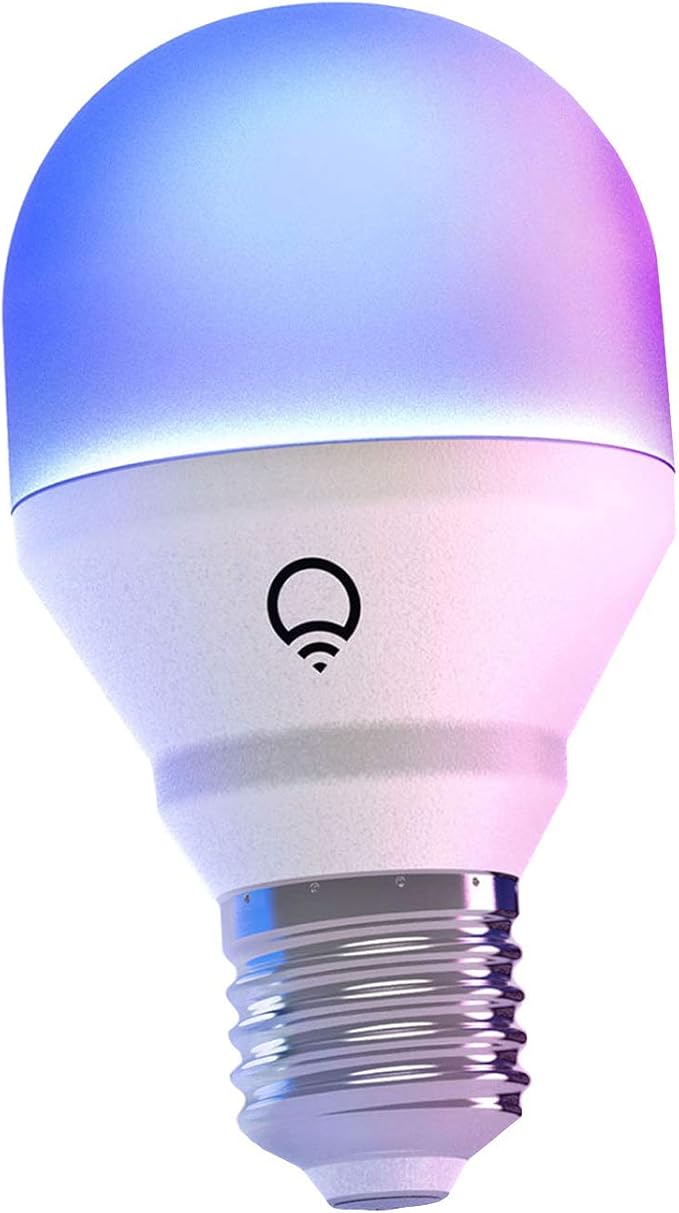 LIFX Color, A19 800 lumens, Wi-Fi Smart LED Light Bulb, Billions of Colors and Whites, No Bridge Required, Compatible with Alexa, Hey Google, HomeKit and Siri (2 Pack)