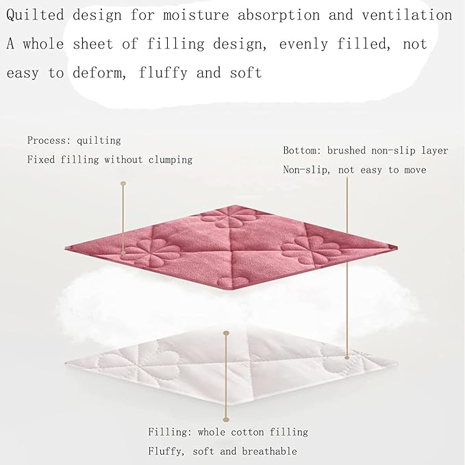 Milk Velvet Checkered Bedding Mattress Cover, Super Soft Elastic Bed Sheets with Pillowcase - Washable 12'' Deep Pocket Mattress Pad