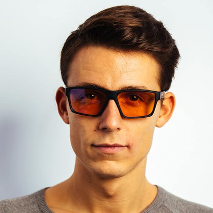 Horus X • Blue Light Glasses Men Women | Blue Light Blocking Glasses for Screen Anti-Fatigue Eye Migraine | Gaming Glasses V3