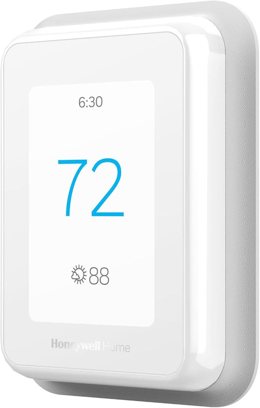 Honeywell Home T9 WiFi Smart Thermostat, Smart Room Sensor Ready, Touchscreen Display, Alexa and Google Assist (Pack of 2)