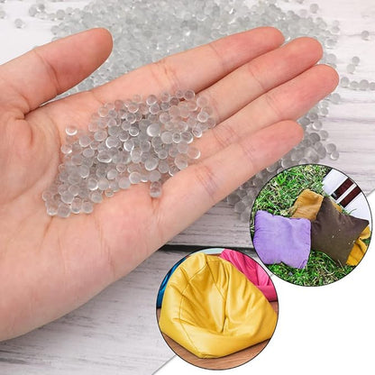 400g/14.1oz Premium Stuffing Beads, Stuffing for Stuffed Animals, Sandbags,Glass Filling Beads, Filled Bead Weighted Stuffed Bead for Halloween Christmas Craft DIY Decor