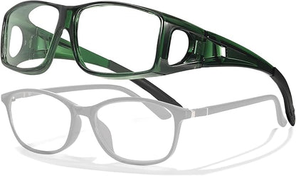 LVIOE Fit Over Blue Light Blocking Glasses and Computer Eyewear- Wear Over Prescription Glasses/Reading Glasses/RX Glasses