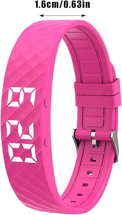 Rise Alarm Band - Rise Alarm Band for Deaf, Alarms Bracelet, Convenient Heavy Sleepers Bracelet, Watch Silent Timer, Vibrating Alaarm Wristband, Adjustable Wearable Alarms Device for Women Men Kids