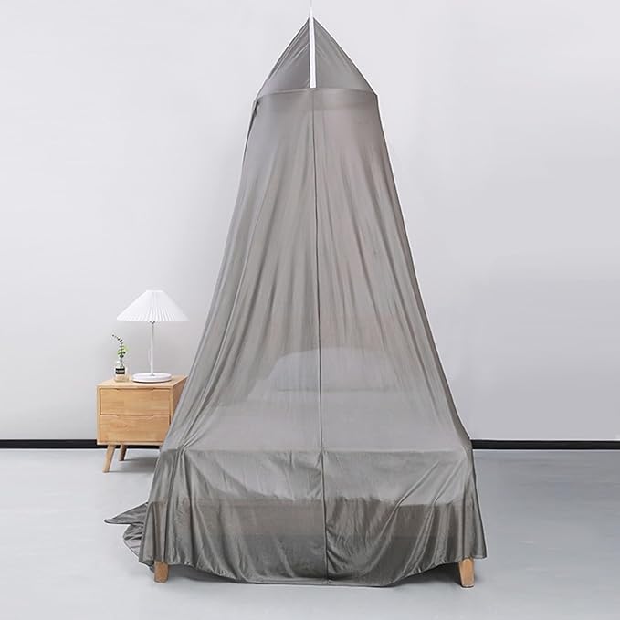 Faraday Fabric Silver Fiber EMF Protection Faraday Tent WiFi 5G Block RF Shielding Canopy Bed Cover Queen Size (Color : Silver, Size : Large)