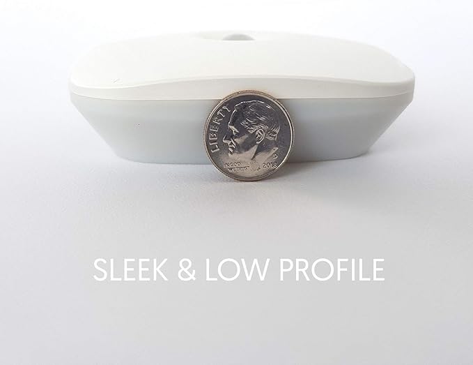 emagine A Sleep Aid Red LED Motion Sensor Portable Rechargeable Night Light Motion Activated Auto Sensor, Promotes melatonin Production and Healthy Sleep, ON-Off-Auto-Brightness Toggle, 2-Pack (Red)