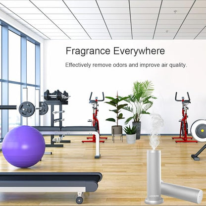 Smart Scent Diffuser Machine for Home, Bluetooth/WiFi Waterless Essential Oil Diffuser for Oils,Super Quiet Work Cold Air Technology Aromatherapy Diffuser for Large Room, Office, Shops, Gym