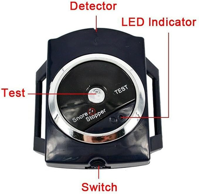 Snore Reducing Aids Smart Stop Snoring Wristband Sleep Wearing Snore Stopper Watch，Anti Snoring Devices Designed to Reduce Snoring Improve Nighttime Sleeping