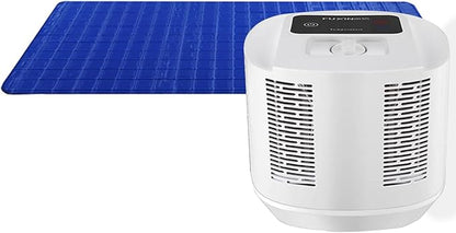 Electric Water-cooled Mattress, Bed Cooling System, Electric Water Cooler Mattress Pad System, Water Cooling Mattress Pad, Portable Bed Chiller For In Summer Cooling And Optimized Sleep 160x200cm